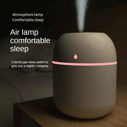 USB Humidifier Aroma Diffuser Portable Home Appliance 220Ml Electric Humidifier Desktop Home Fragrance Perfumes Sprayer