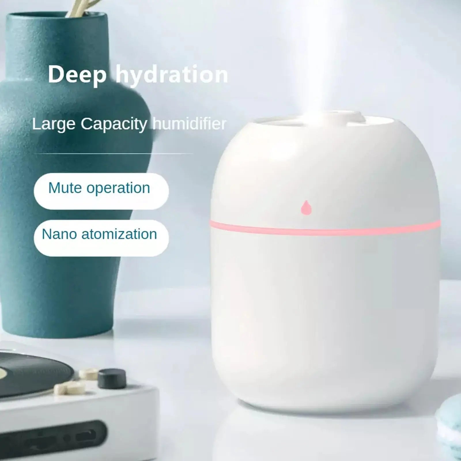 USB Humidifier Aroma Diffuser Portable Home Appliance 220Ml Electric Humidifier Desktop Home Fragrance Perfumes Sprayer