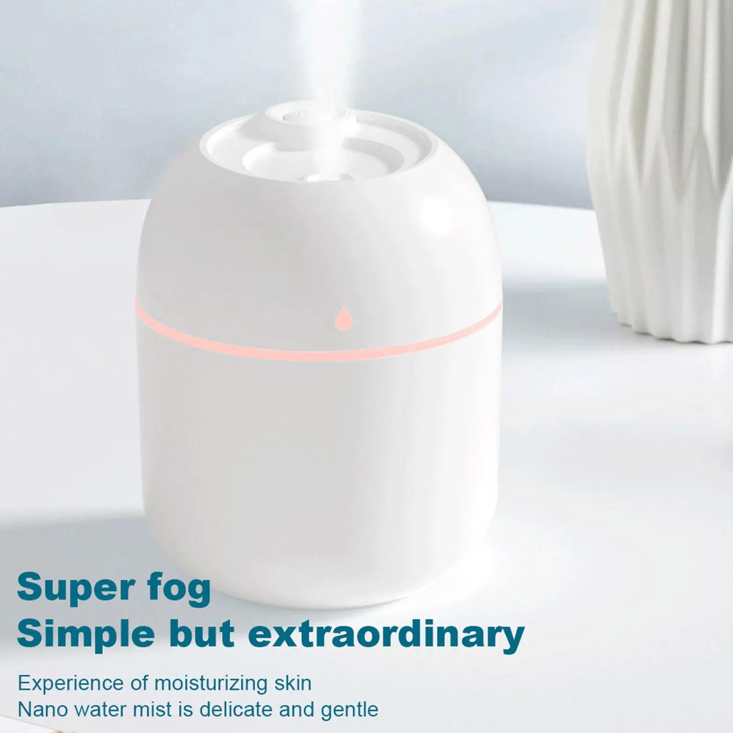 USB Humidifier Aroma Diffuser Portable Home Appliance 220Ml Electric Humidifier Desktop Home Fragrance Perfumes Sprayer